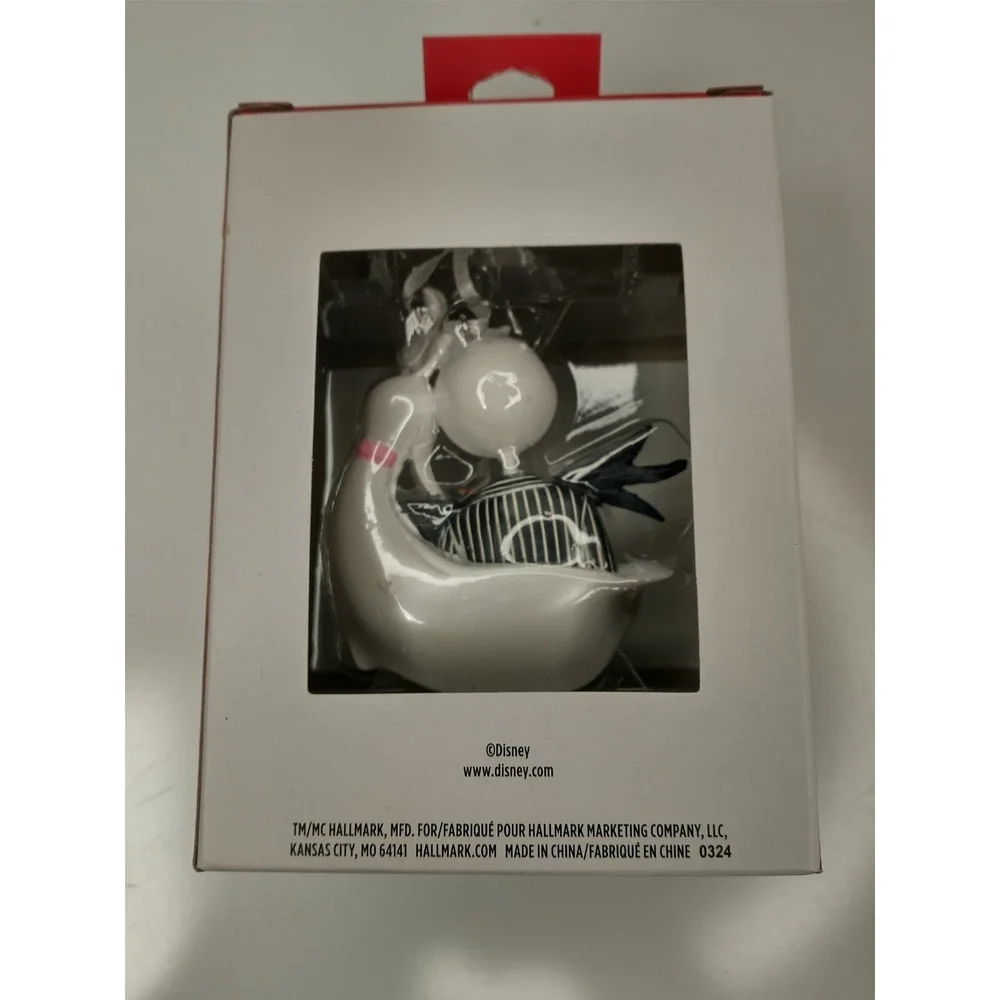 Nightmare‎ Before Christmas Jack Skellington and Zero Hallmark Ornament  Sealed